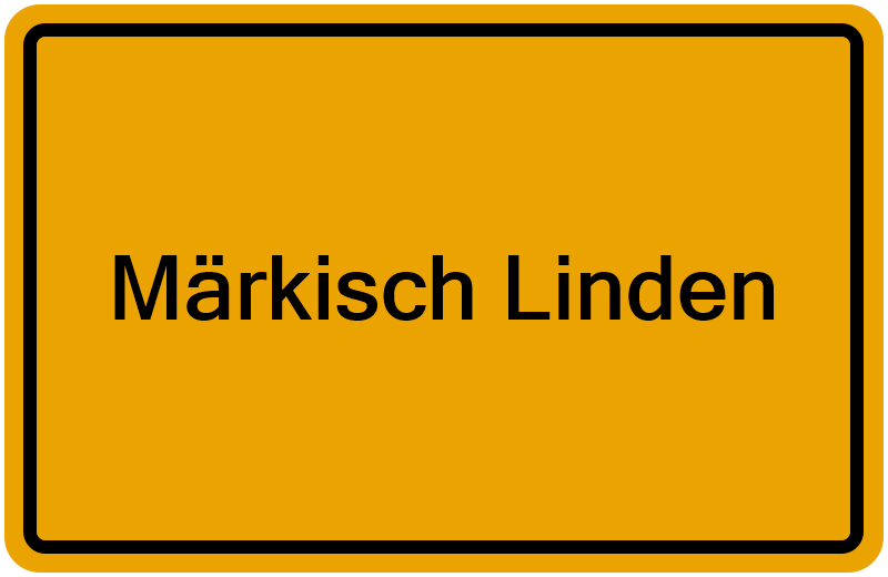 Handelsregisterauszug Märkisch Linden